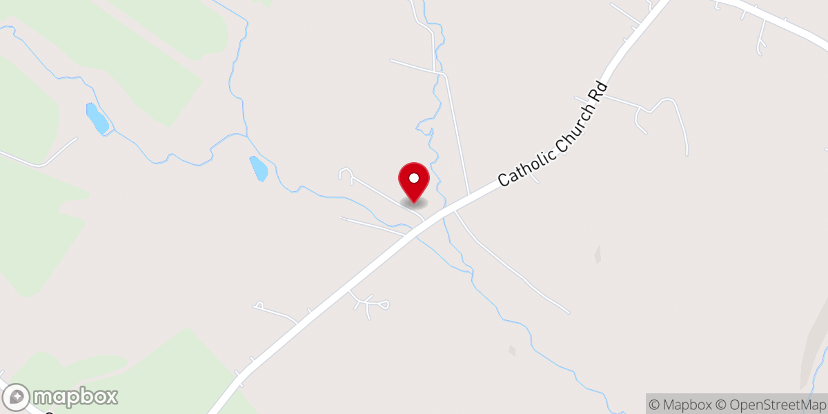 Map showing location of Middletown Valley Beef