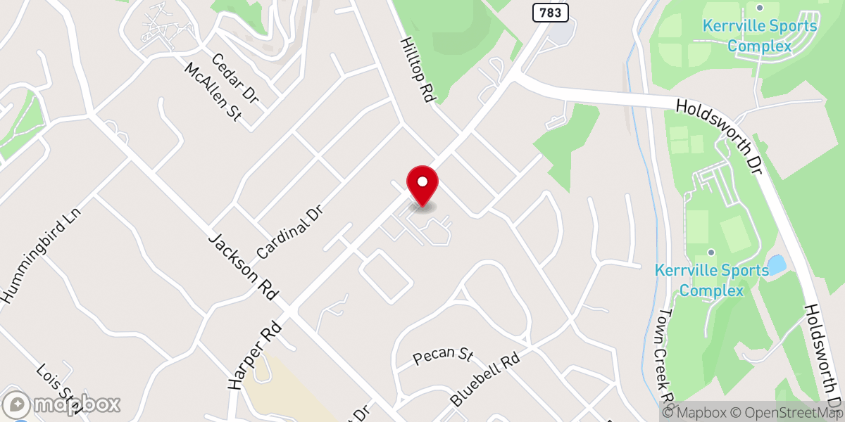 Map showing location of Riverside Church of Christ