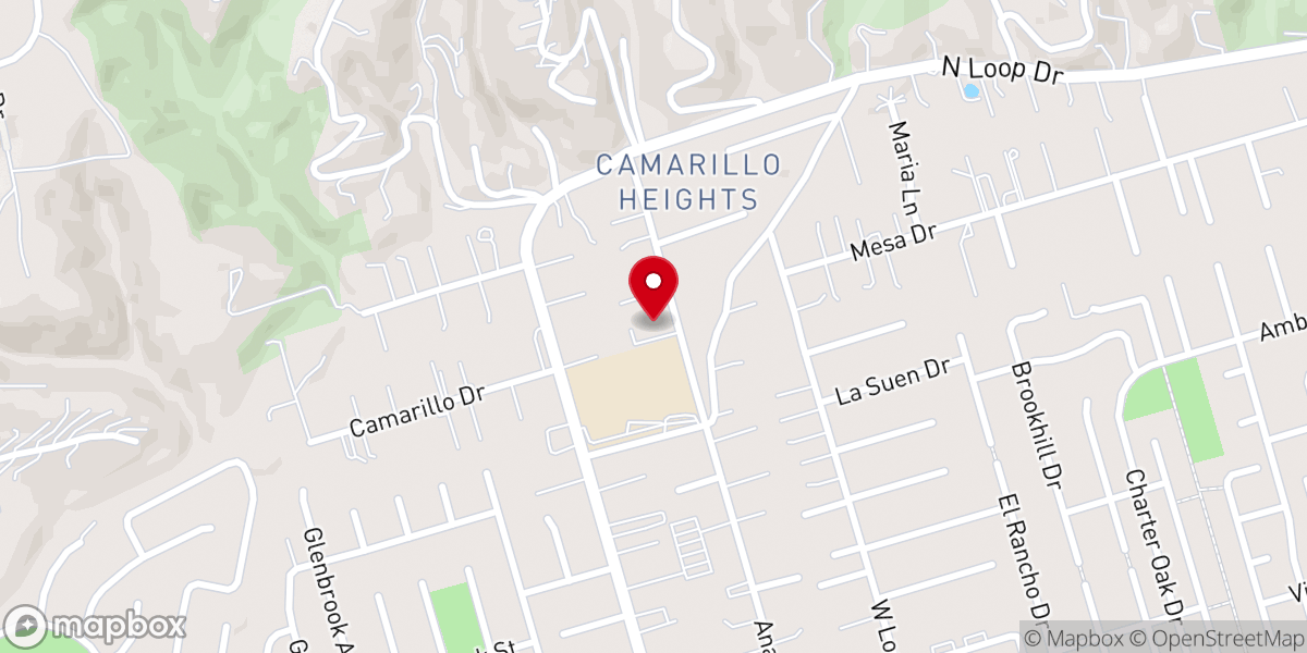 Map showing location of Discovery Church Camarillo