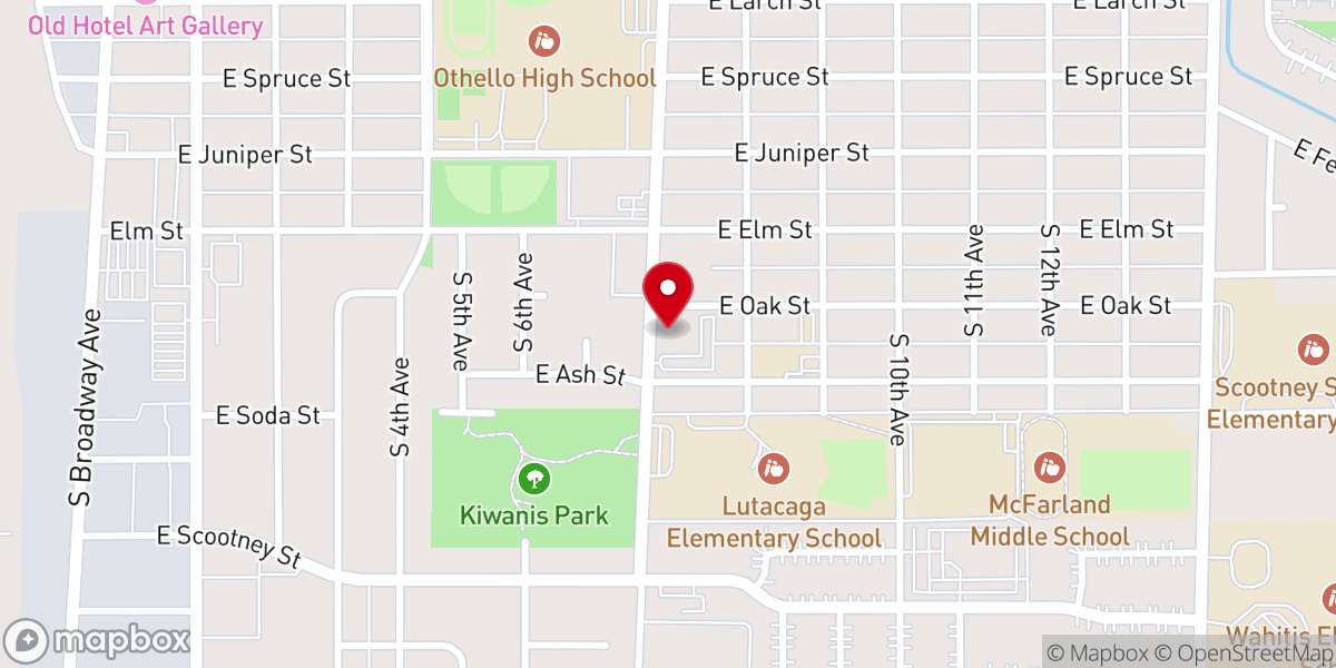 Map showing location of The Church of Jesus Christ of Latter-day Saints