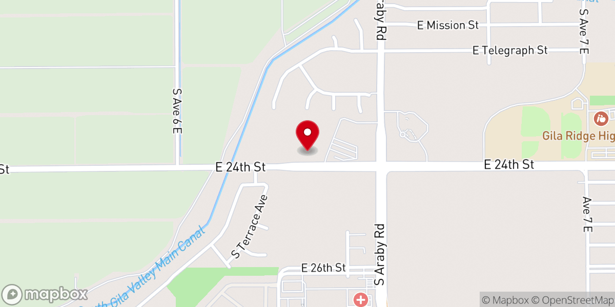 Map showing location of Stone Ridge Church