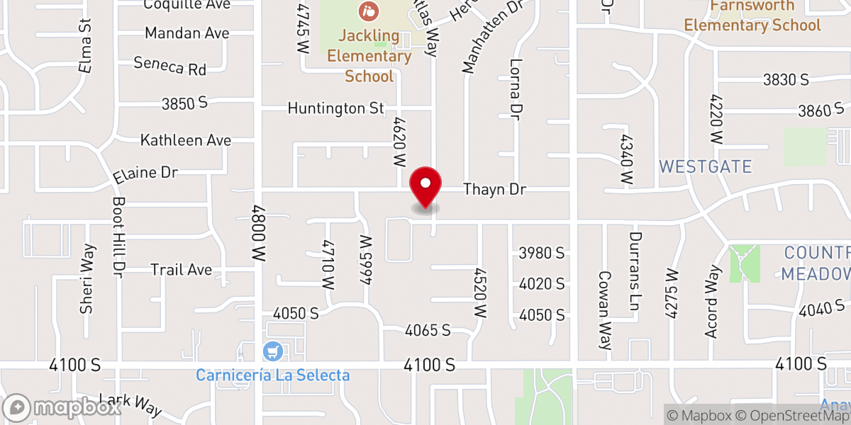 Map showing location of New Apolistic Church