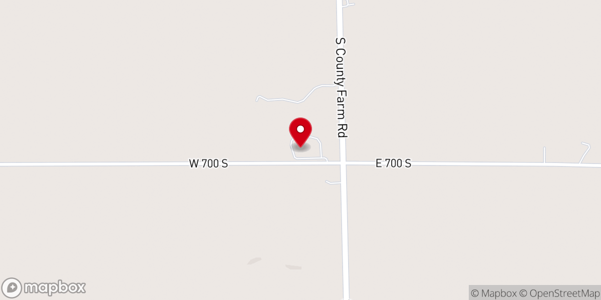 Map showing location of First Free Will Baptist Church of Kosciusko County - Food Pantry