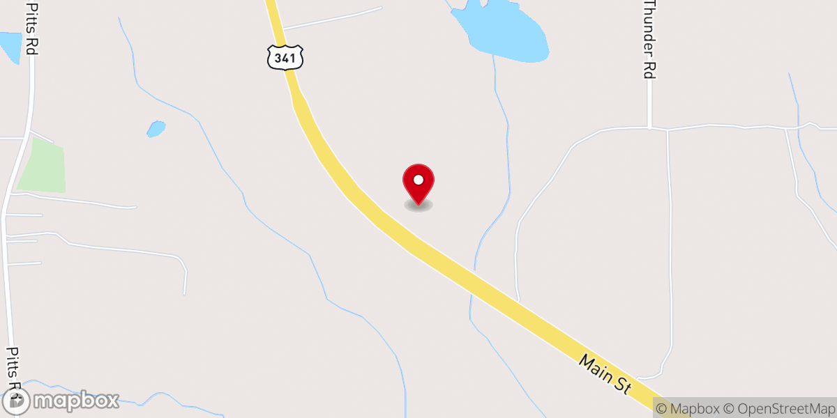 Map showing location of First United Christian Church