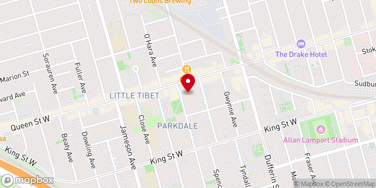 Map showing location of Church Of The Epiphany & St Mark