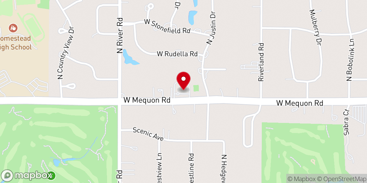 Map showing location of St Boniface Episcopal Church