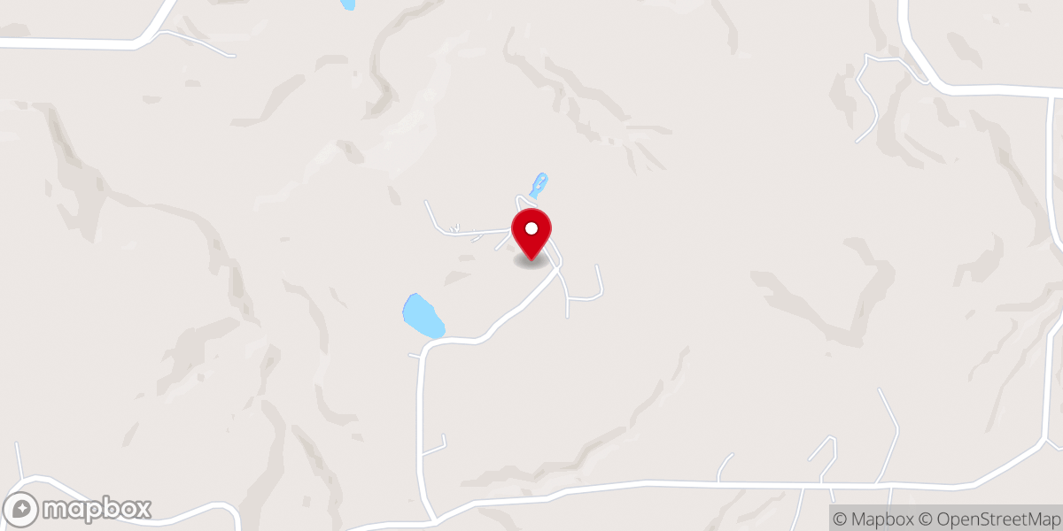 Map showing location of Skyview Ranch
