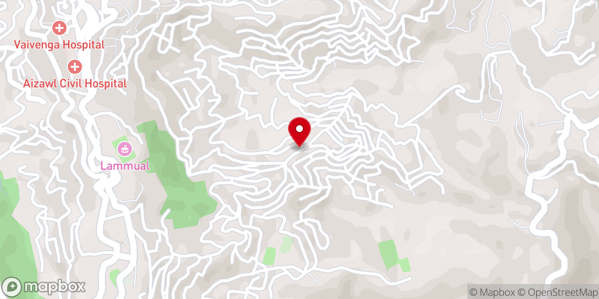 Map showing location of Bethlehem Venglai Presbyterian Church