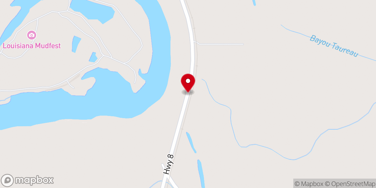 Map showing location of Big Mount Zion Baptist Church