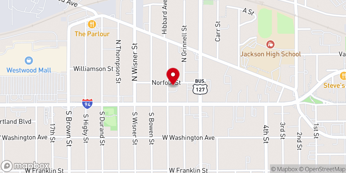 Map showing location of Central Station, a ministry of Encounter Church