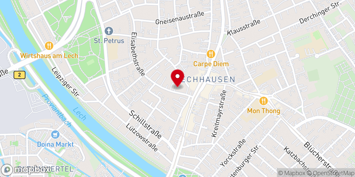 Map showing location of Neuapostolische Kirche