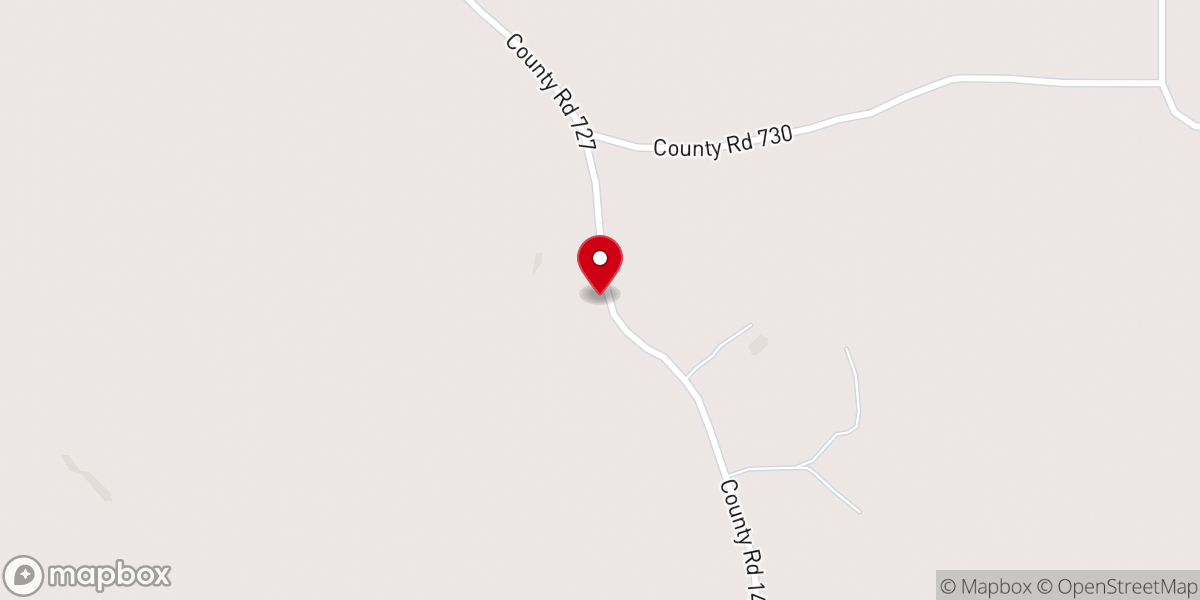 Map showing location of Prospect Church