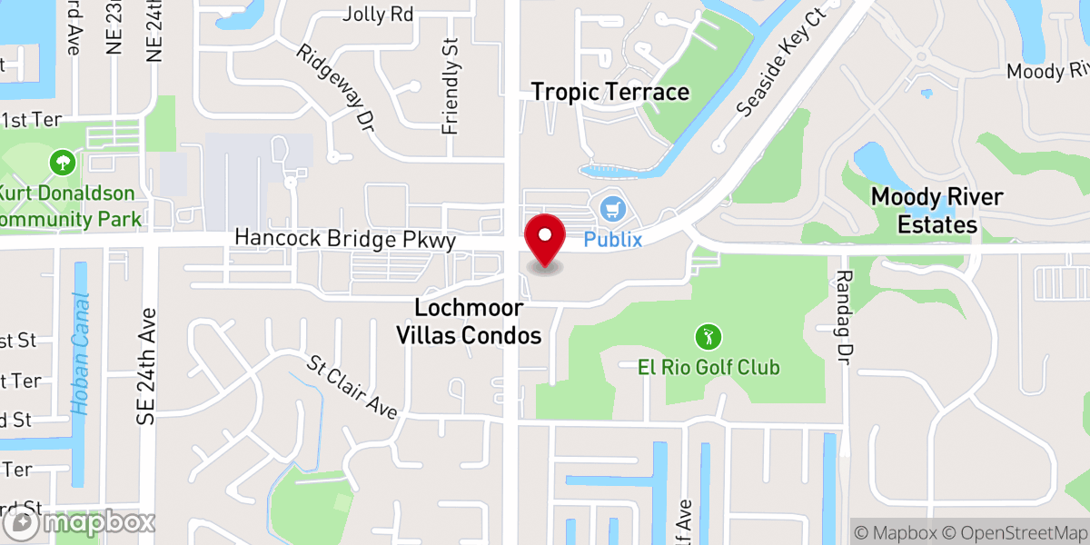 Map showing location of Good Shepherd Lutheran Church & School