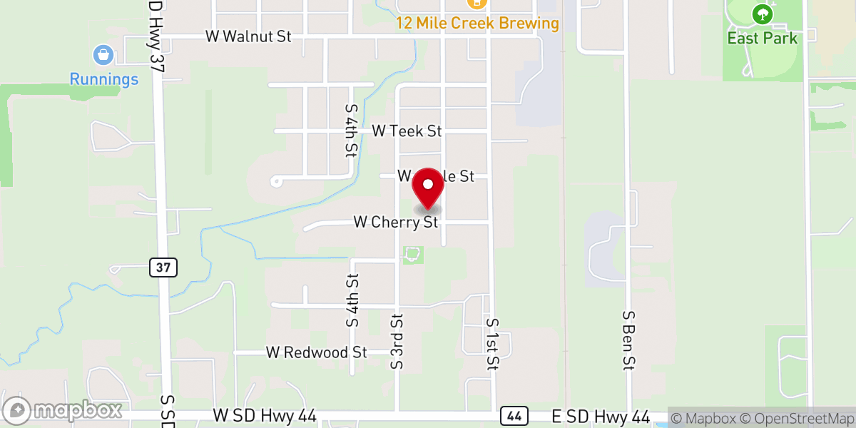 Map showing location of Faith Lutheran Church - LCMS