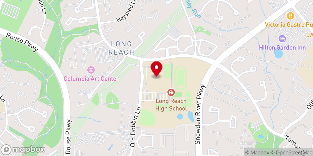 Map showing location of Thrive City Church