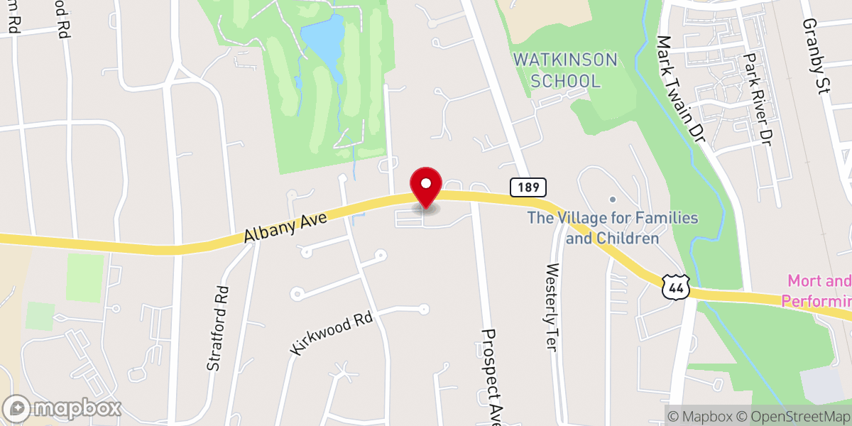 Map showing location of Slavic Baptist Church - Russian - Ukrainian - Church