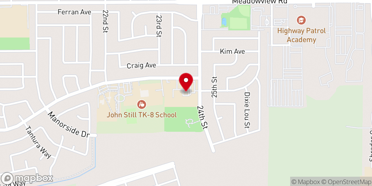Map showing location of Saint Anne's Church