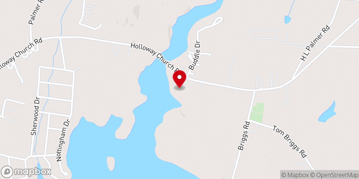 Map showing location of Buddle Creek Swim Area