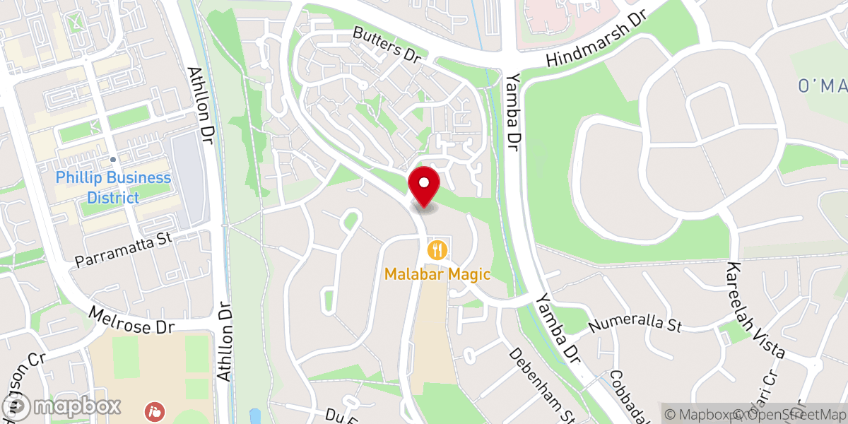 Map showing location of New Apostolic Church