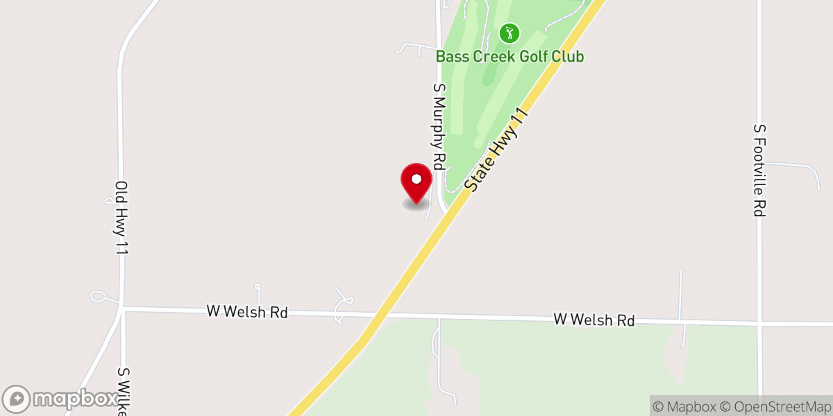 Map showing location of New Horizon United Methodist Church