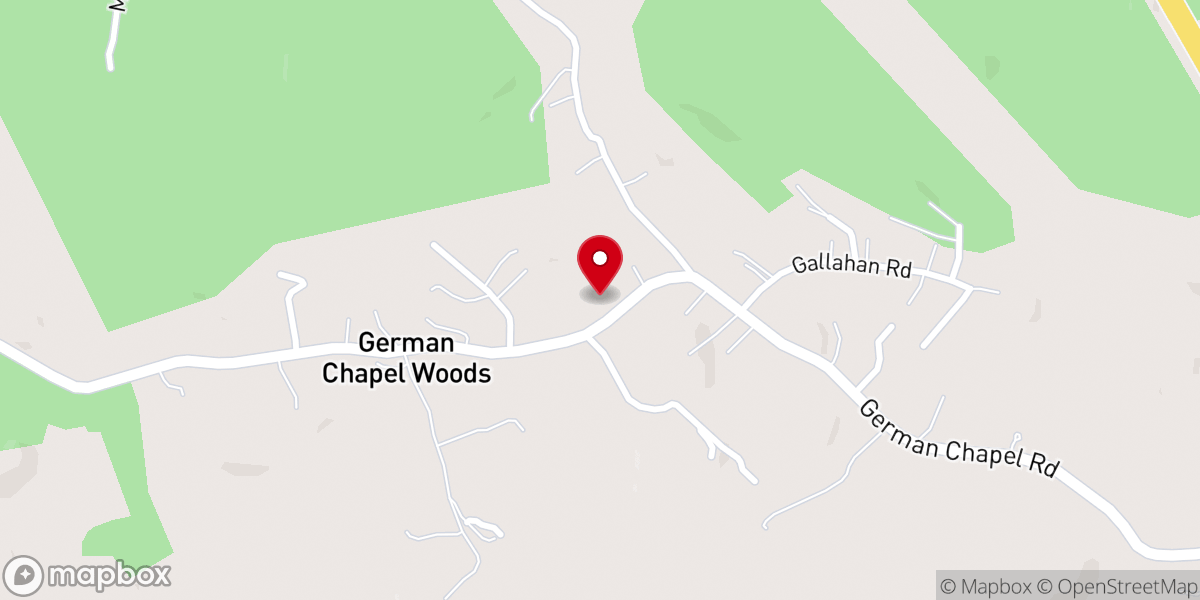 Map showing location of Signature Bar & Events Catering