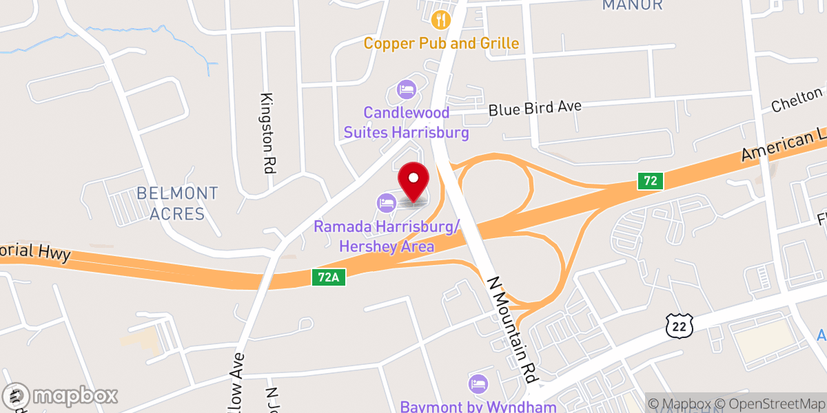 Map showing location of Christ Apostolic Church Power House