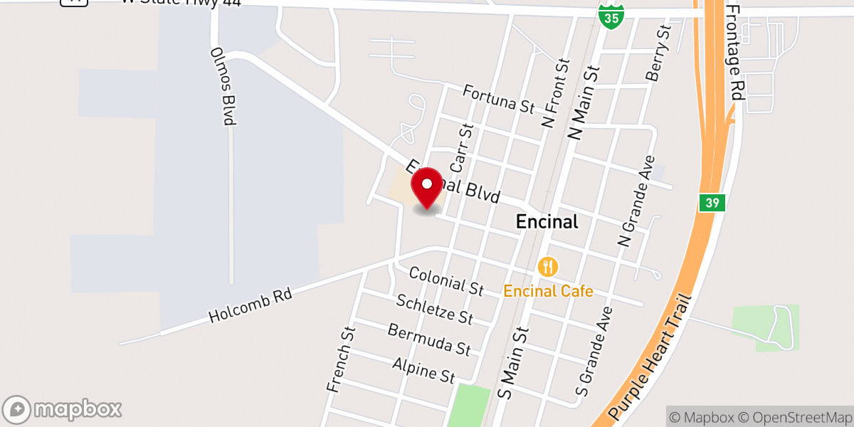 Map showing location of Immaculate Heart of Mary Church