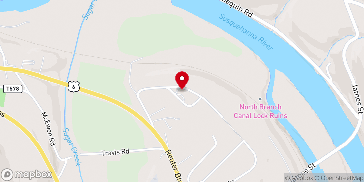 Map showing location of The Pathway - Worship Center