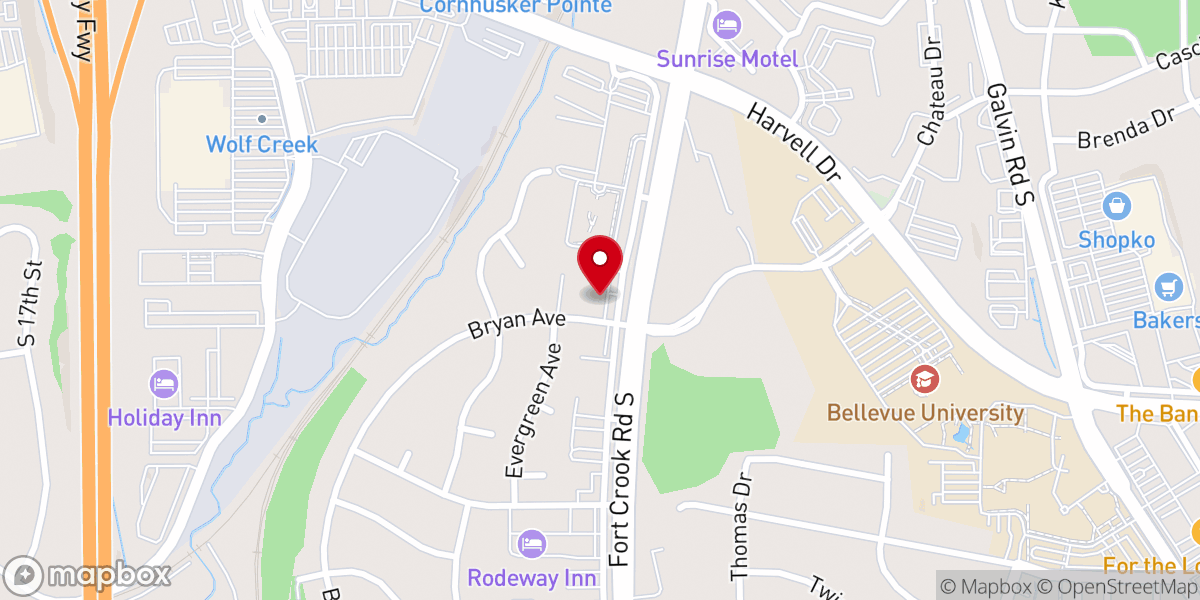 Map showing location of Stranger's Rest Missionary