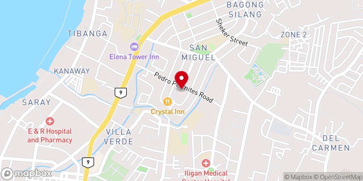 Map showing location of Redemptorist Church - Our Mother of Perpetual Help
