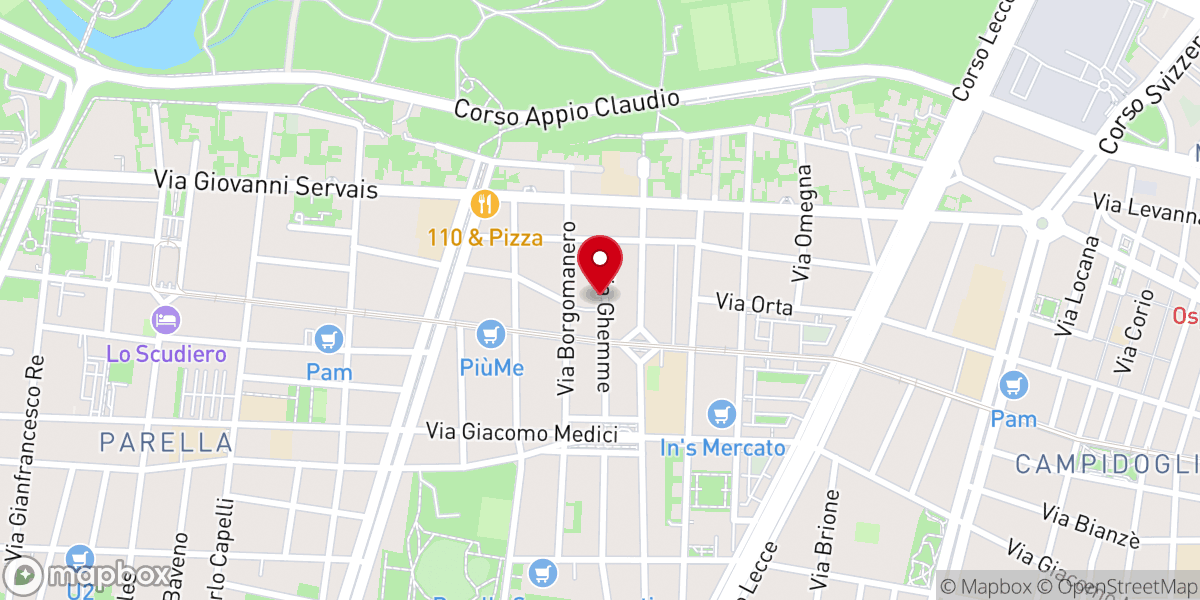 Map showing location of Chiesa Parrocchiale di Santa Giovanna d'Arco