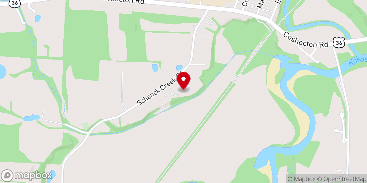 Map showing location of Journey Church