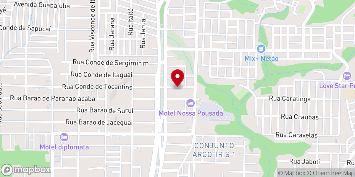 Map showing location of Igreja Evangélica Keríssein