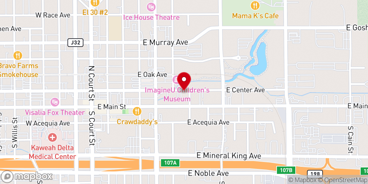 Map showing location of Saviors Comnunity Church