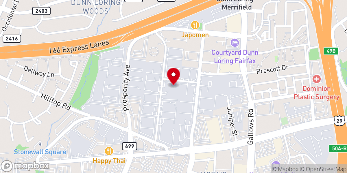 Map showing location of WM - Merrifield Transfer Station