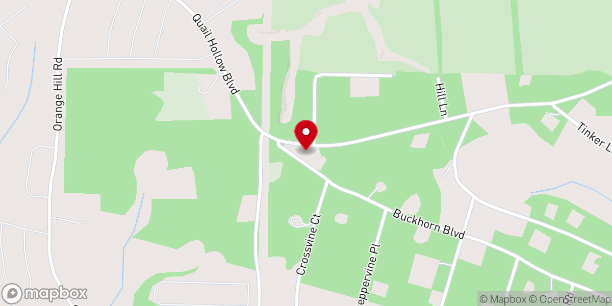Map showing location of Restoring Hope Ministry