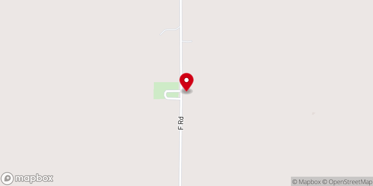Map showing location of St. Patrick's Catholic Church
