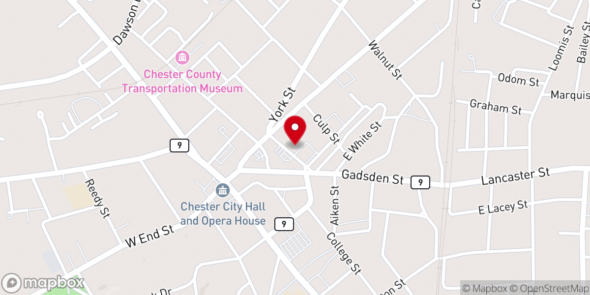 Map showing location of Temple of Praise