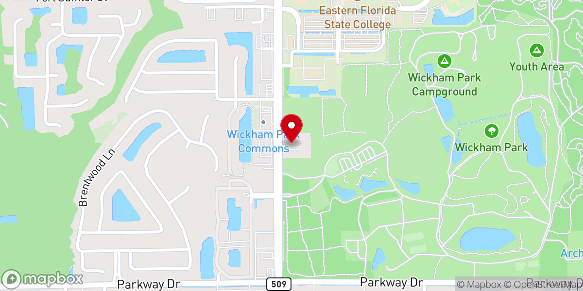 Map showing location of Holy Family Traditional Catholic Church