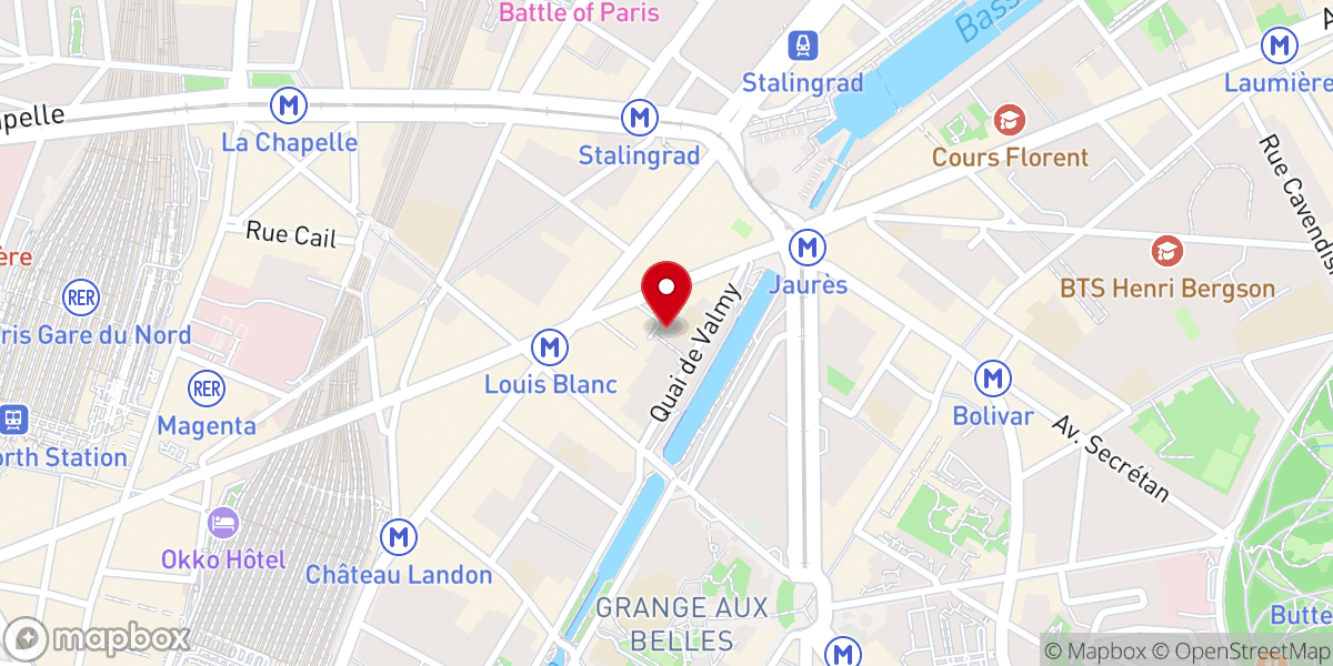 Map showing location of Église Saint-Joseph Artisan