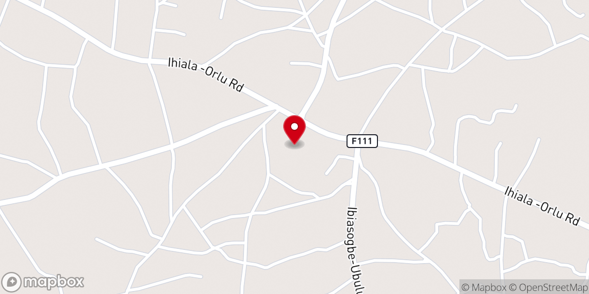Map showing location of St Joseph Parish