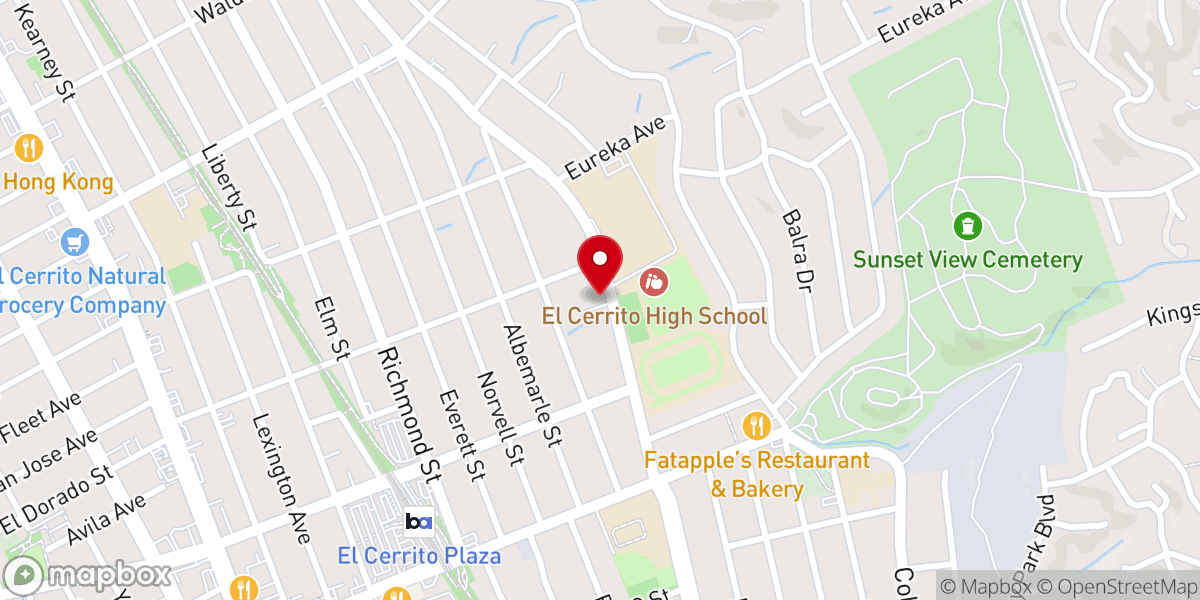 Map showing location of Presbytery Of San Francisco