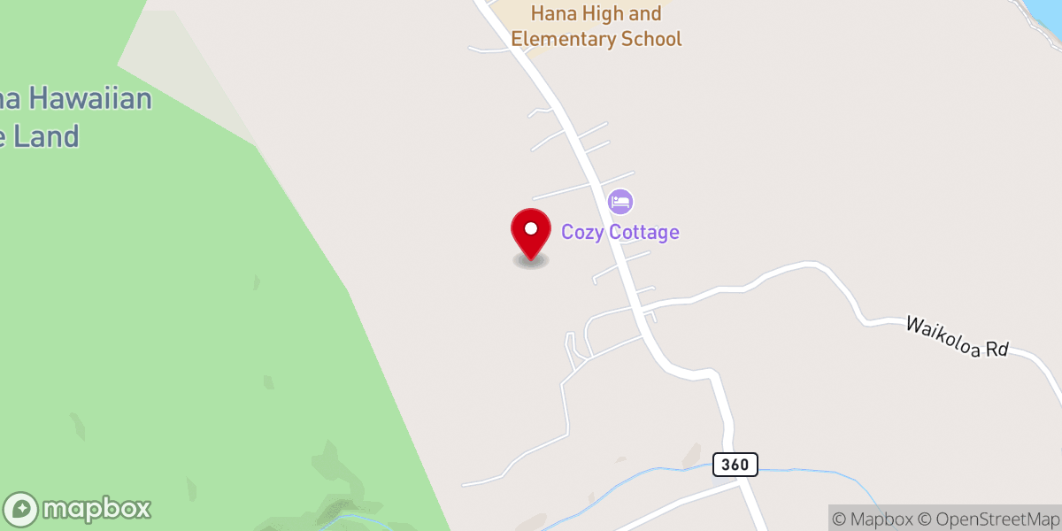 Map showing location of House of Hope Fellowship