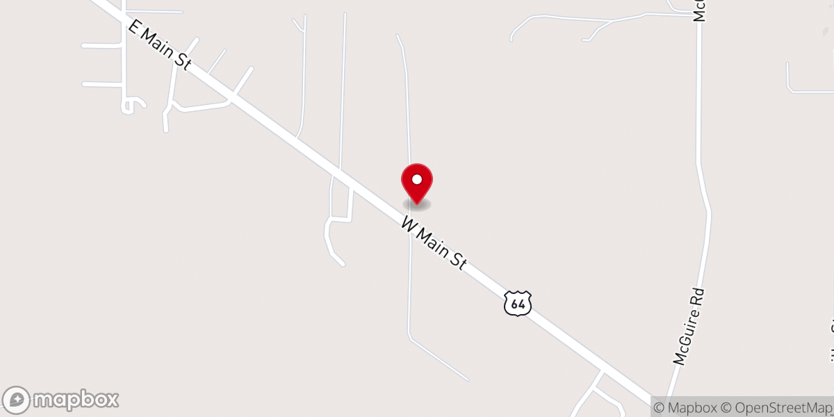 Map showing location of River Valley Grace Lutheran Church
