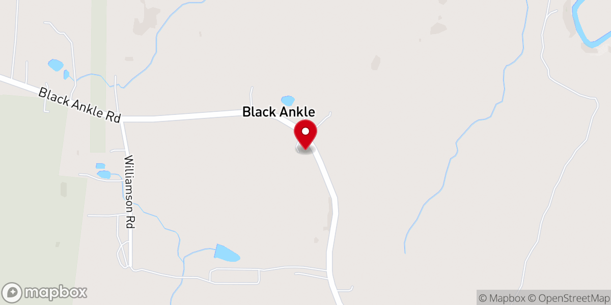 Map showing location of Church of God