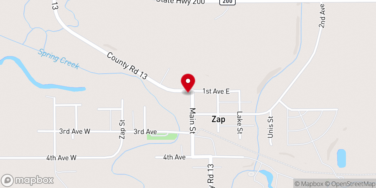 Map showing location of Immanuel Lutheran Church