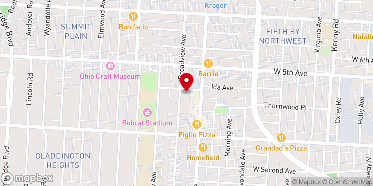 Map showing location of Rock of Salvation Christian Church