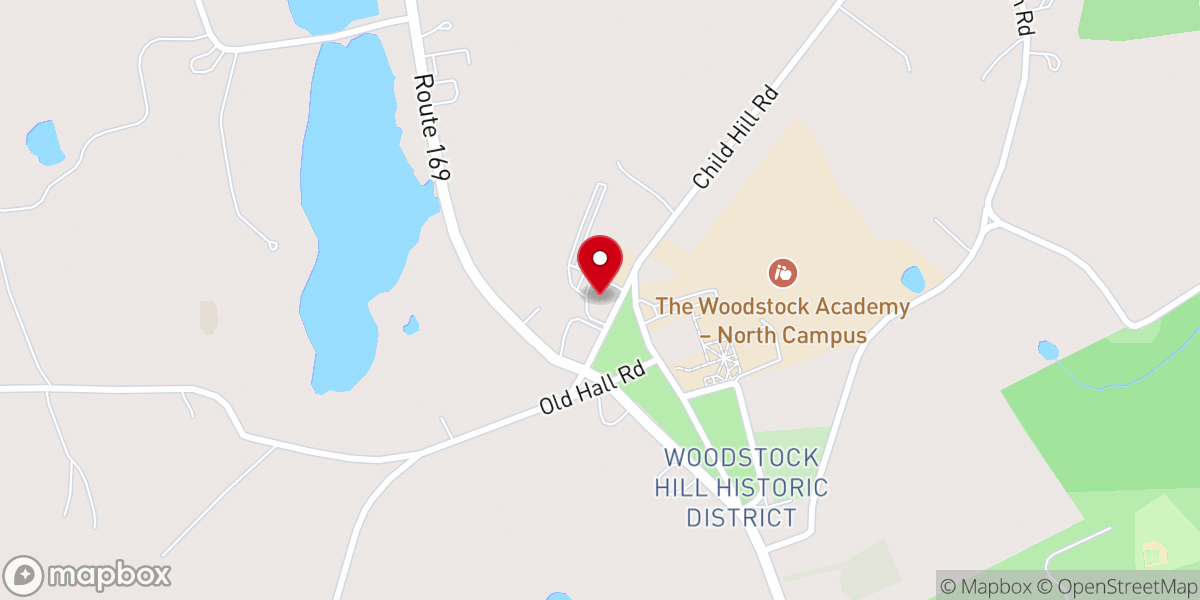 Map showing location of Evangelical Covenant Church