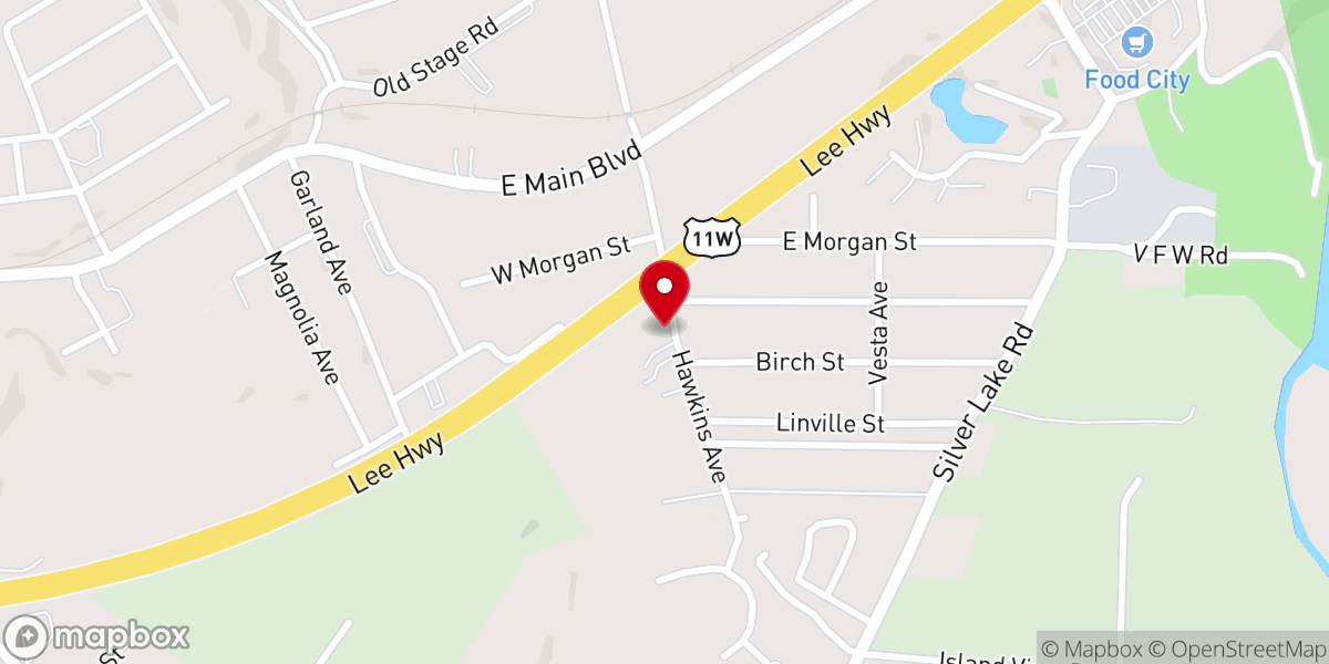 Map showing location of United Christian Faith Ministries