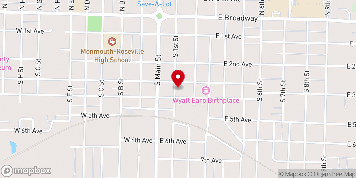 Map showing location of Lighthouse Baptist Church/ Pay It Forward Ministry